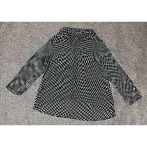 Zac & Rachel Women's XL Button Down Front Blouse